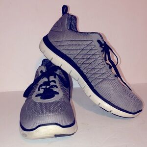 Skechers Sport Mens Flex Advantage 2.0 The Happs Oxford |Light Gray/black